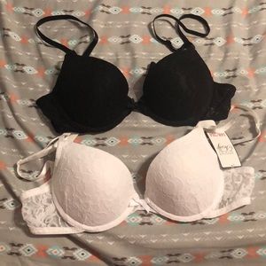 Black and White Bras
